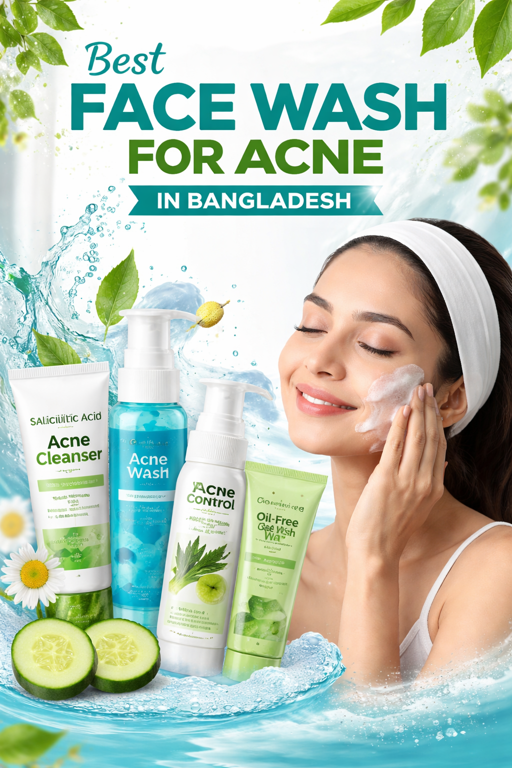 face wash for acne Bangladesh for oily and acne prone skin
